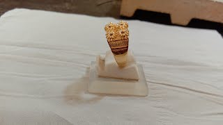 Handmade Gold Ring 24k