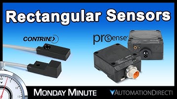 Contrinex & ProSense Rectangular Sensors from AutomationDirect