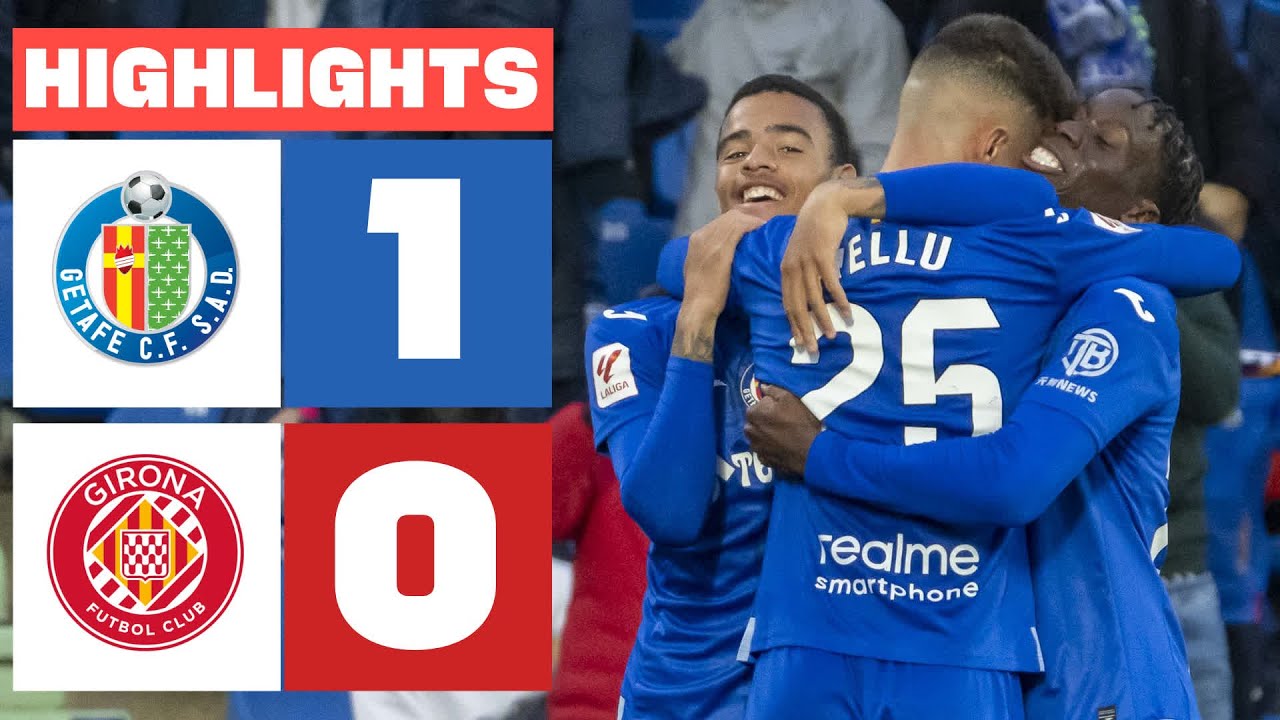 GETAFE CF 1 - 0 GIRONA FC | RESUMEN LALIGA EA SPORTS