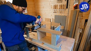 Bedside Units For Limited Space - Beginner Woodworking Project - DIY by Justin Bailly JBTV 436 views 3 months ago 20 minutes