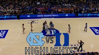 UNC Highlights vs Duke | Mar 9, 2024