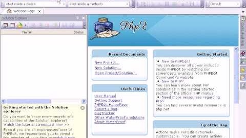 PHPEdit 3.0 Overview and new features