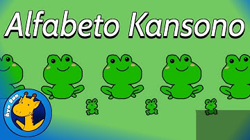 Alfabeto Kansono (Ido 🔸 Rachel