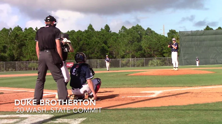 Duke Brotherton RHP '20 Washington State Commit