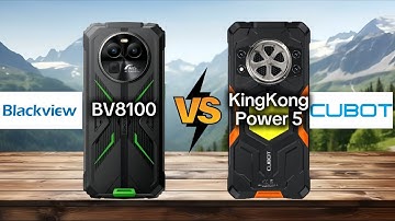 Blackview BV8100 vs Cubot KingKong Power 5 | Full comparison
