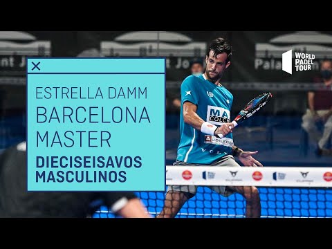 Resumen Dieciseisavos Miércoles (segundo turno) Estrella Damm Barcelona Master 2021
