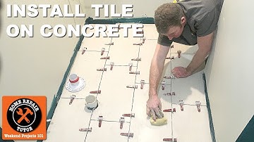 How to Install Large Format Tile on Concrete (7 Quick Tips)