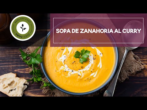 SOPA DE ZANAHORIA AL CURRY