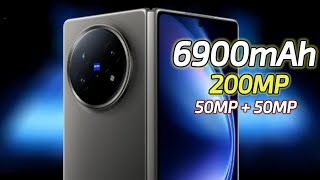 Vivo X Fold 6: 6900mAh Battery, 200MP Camera &amp; World's First Dimensity 9500 Super Edition! NewTech