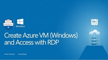Create Windows VM on Azure & Access with RDP 🔐
