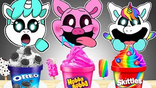 Me vs Grandma Cooking Challenge Cake Decorating Challenge With SMILING CRITTERS |Cartoon Animation