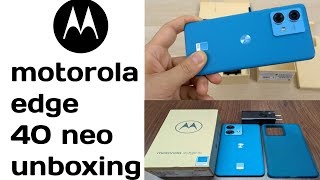 Motorola Edge 40 Neo Unboxing