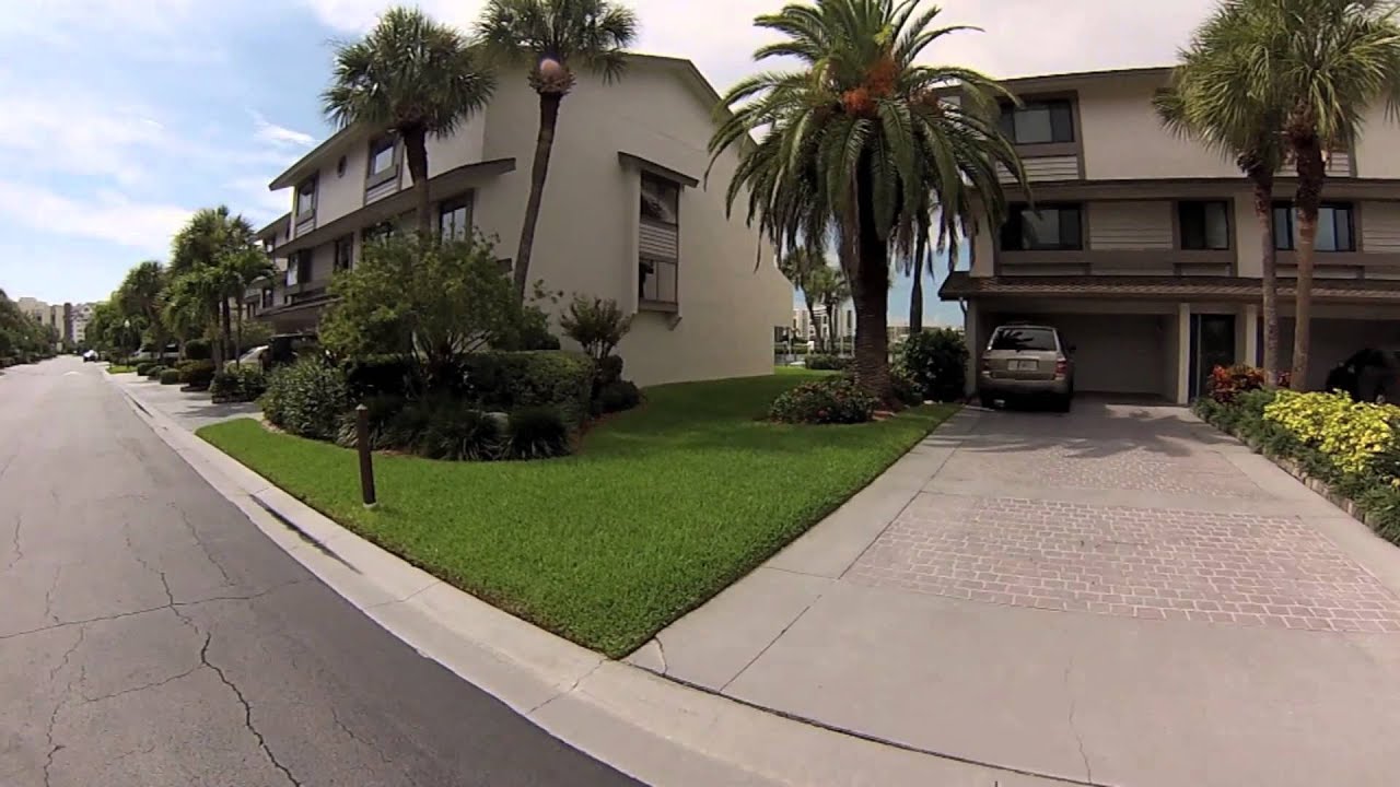 Marina Del Rey, Waterfront Townhomes, Sand Key, Clearwater, Florida