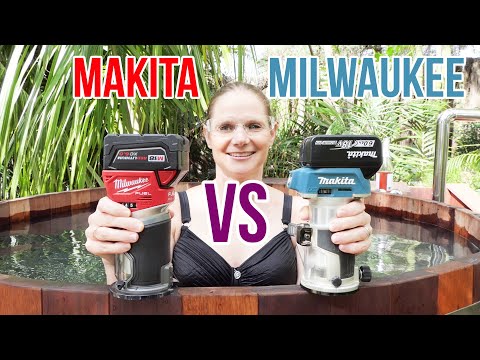 Milwaukee M18 Router Review | Makita 18v Router VS Milwaukee 18v Router