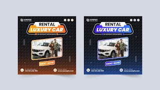 Rental Car Social Media Post Free Download | Rent A Car Business Promotion Template Rental Car Social Media Post Free Download | Rent A Car Business Promotion Template
