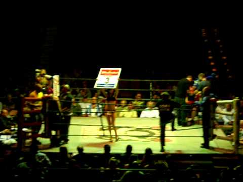 Vergena Fields Ring Girl Competition Charleston Ro...