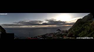 LIVE 4K Porto Moniz - Madeira Ocean Horizon Sky View Real Time Weather