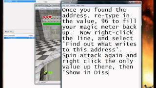 Cheat Engine 6.0 Misperhaps - Zelda:OOT - Kill Link With Magic