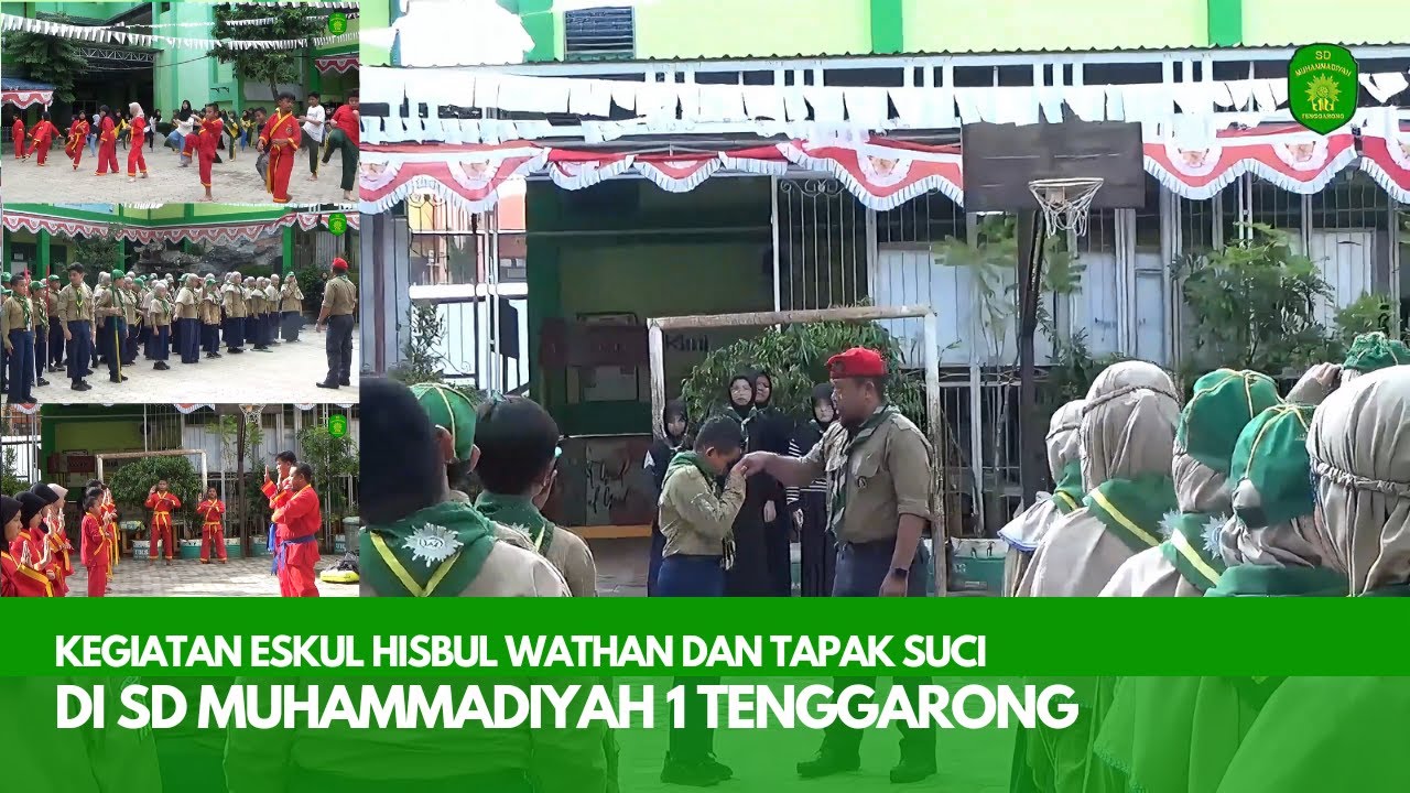 Kegiatan Eskul Hisbul Wathan dan Tapak Suci
