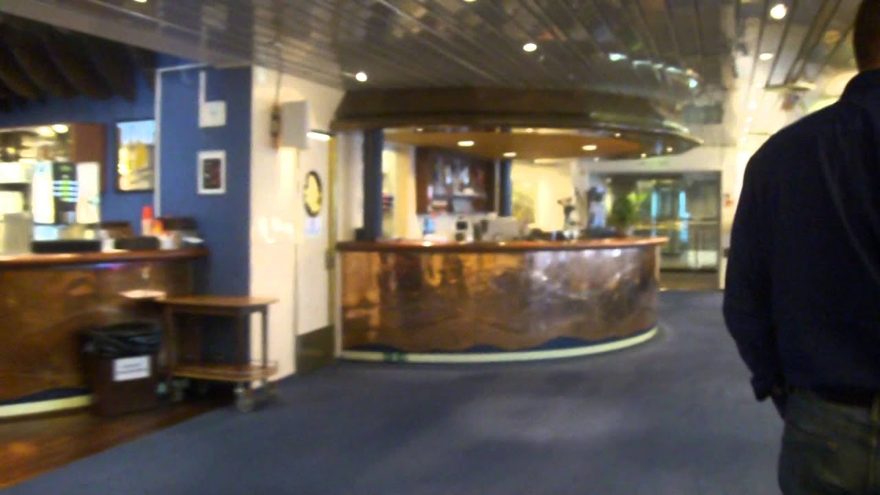 Onboard cruiseferry Tallink Silja Line m/s Silja Europa, departing