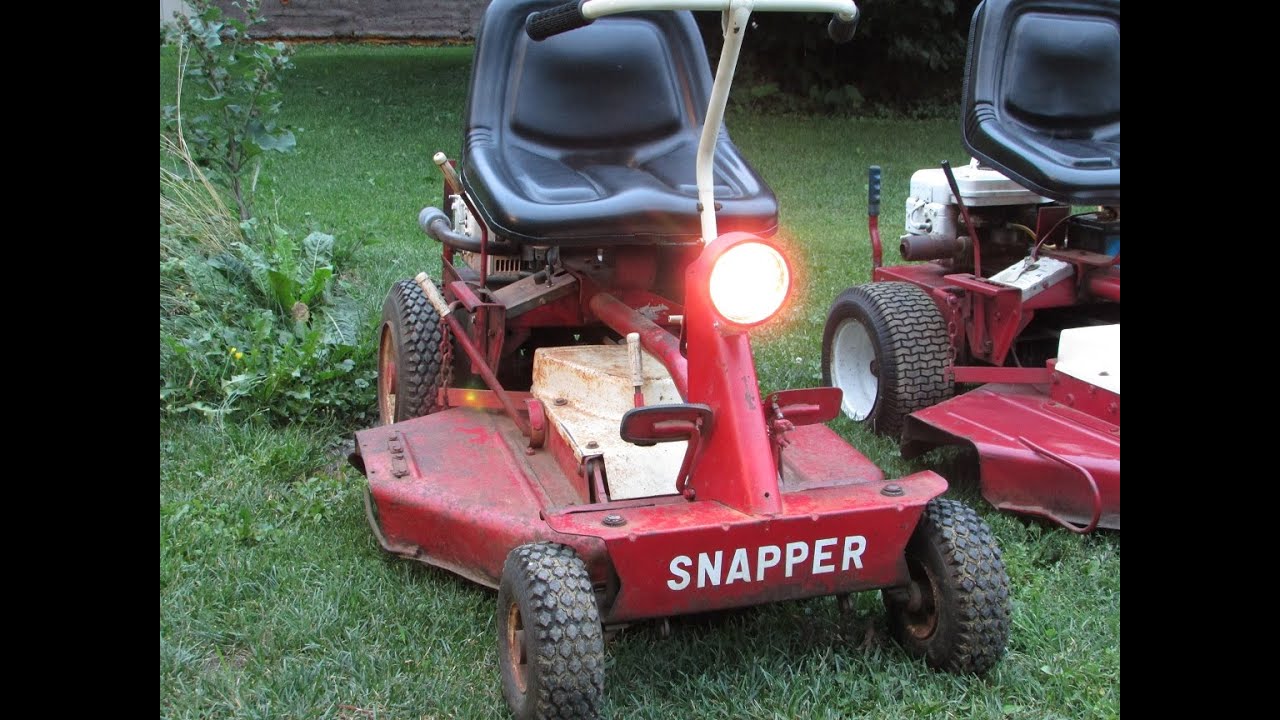 Snapper 2650 Rear Engine Rider Stuck in High gear... Lets try to Slow ...
