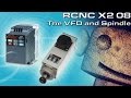 RCNC X2 Router 09: Delta VFD Setup and testing the Teknomotor HF Spindle