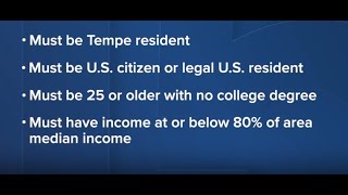 Tempe's Promise Program offers financial support for adult learners