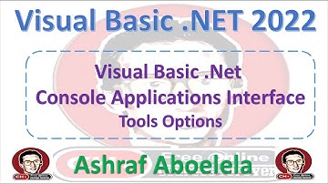Visual Basic  Net 2022  9  Visual Basic  Net Console Applications Interface Tools Options