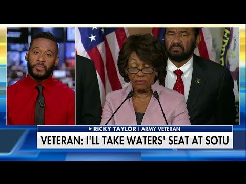 Veteran offers to take Rep. Maxine Waters' SOTU seat