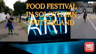 Food Festival in Solothurn Switzerland