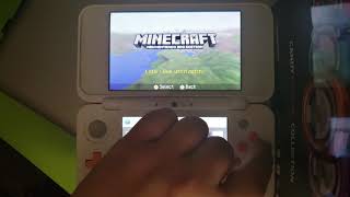 Minecraft on the 2DS XL in 2019