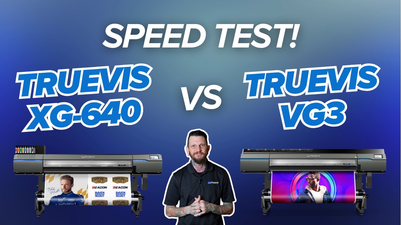 Large Format Printer/Cutter Showdown: Roland DG XG-640 vs VG3-640