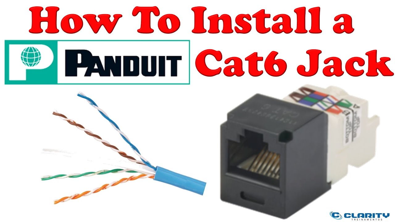 cat6 utp  Update New  How to install a Panduit Cat6 jack on an UTP cable | Learn in 3 minutes