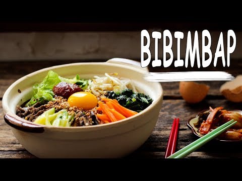 Bibimbap - Cuisine Coréenne -  Le riz Jaune