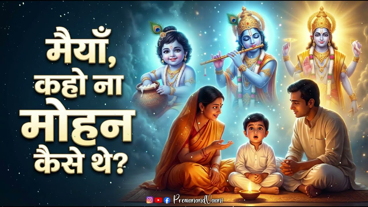 मैयाँ, कहो ना मोहन कैसे थे? - New Krishna Bhajan | Maiya Kaho Na Mohan Kaise The | Hindi Devotional