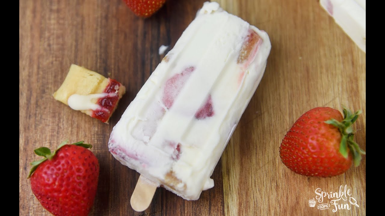 Strawberry Cheesecake Pops YouTube