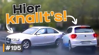 Unfälle, Konfrontationen und wahnsinnige Aktionen im Straßenverkehr! | #GERMAN #DASHCAM | #195