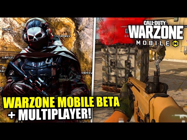 The leaked image of Warzone Mobile Beta; Multiplayer loadout section and  kill streaks : r/WarzoneMobile