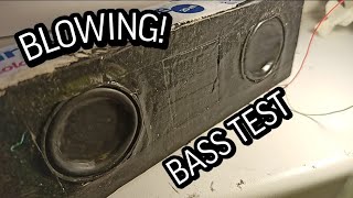 Blowing 3w speaker from flip 5 100% lfm