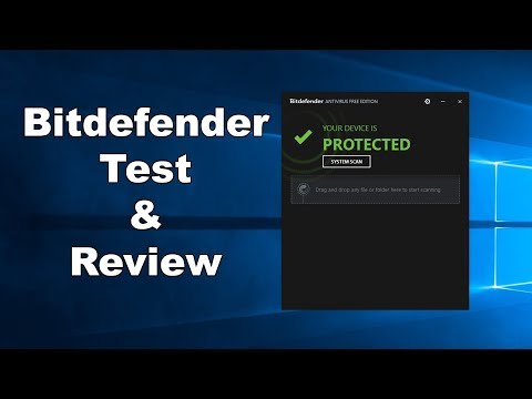 Bitdefender 무료 바이러스 백신 테스트 및 검토-바이러스 백신 보안 검토