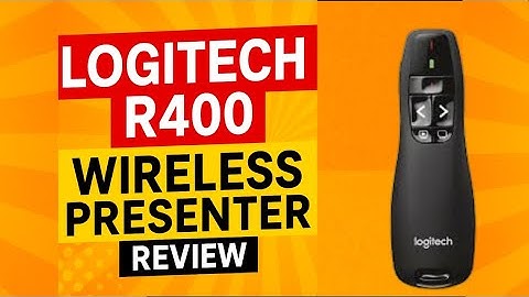 LOGITECH R400 WIRELESS PRESENTER REVIEW AND DEMO