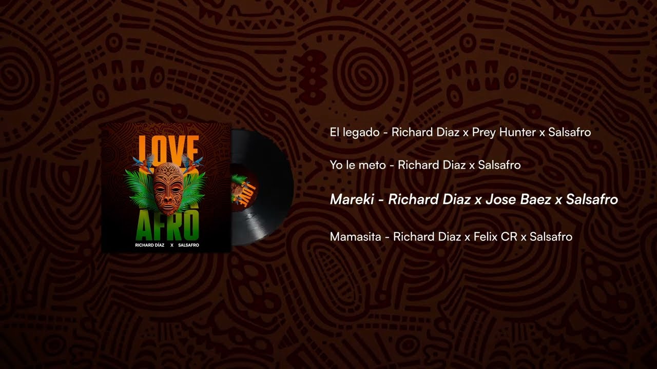 Mira MAREKI — Richard Díaz, Salsafro, Jose Baez en YouTube Mira MAREKI — Richard Díaz, Salsafro, Jose Baez en YouTube