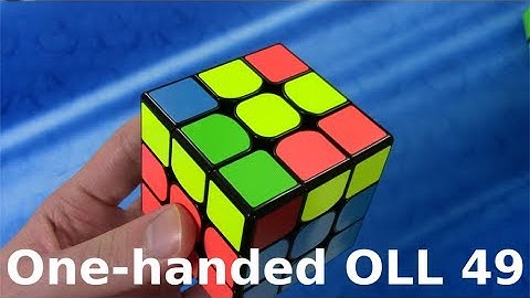[#49] One-handed full OLL Fingertricks and Tutorial