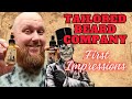 Tailored beard company  4 scents first impressions