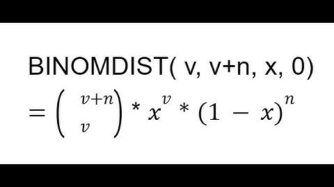 BINOMDIST COMBIN Bernstein Polynomials Binomial Distribution Google Sheets or Excel