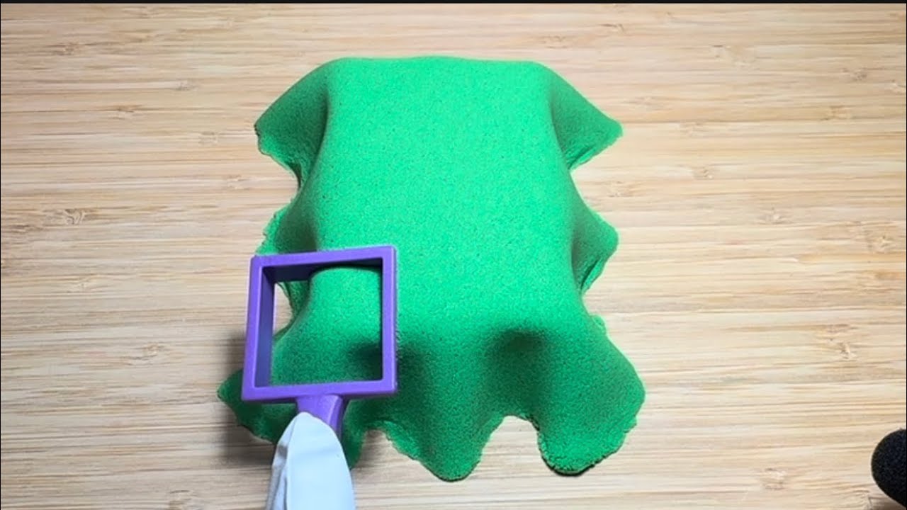 Kinetic Sand ASMR Square Cuts Compilations 
