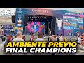 Aficionados de PSG y ARSENAL toman BUDAPEST en la previa de la FINAL DE CHAMPIONS