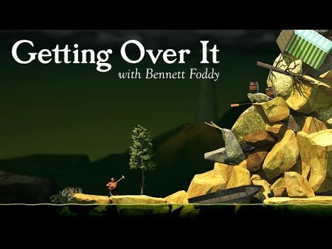 Getting Over It RAGE IS HERE (კლავიატურისთვის ფული დაიდოს)