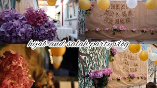 hijab and salah party vlog | sâre’nin tesettür partisi | bir sevince ortaklık etmek