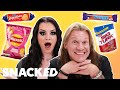 Chris Jericho and Saraya Swap Favorite Snacks | Snacked